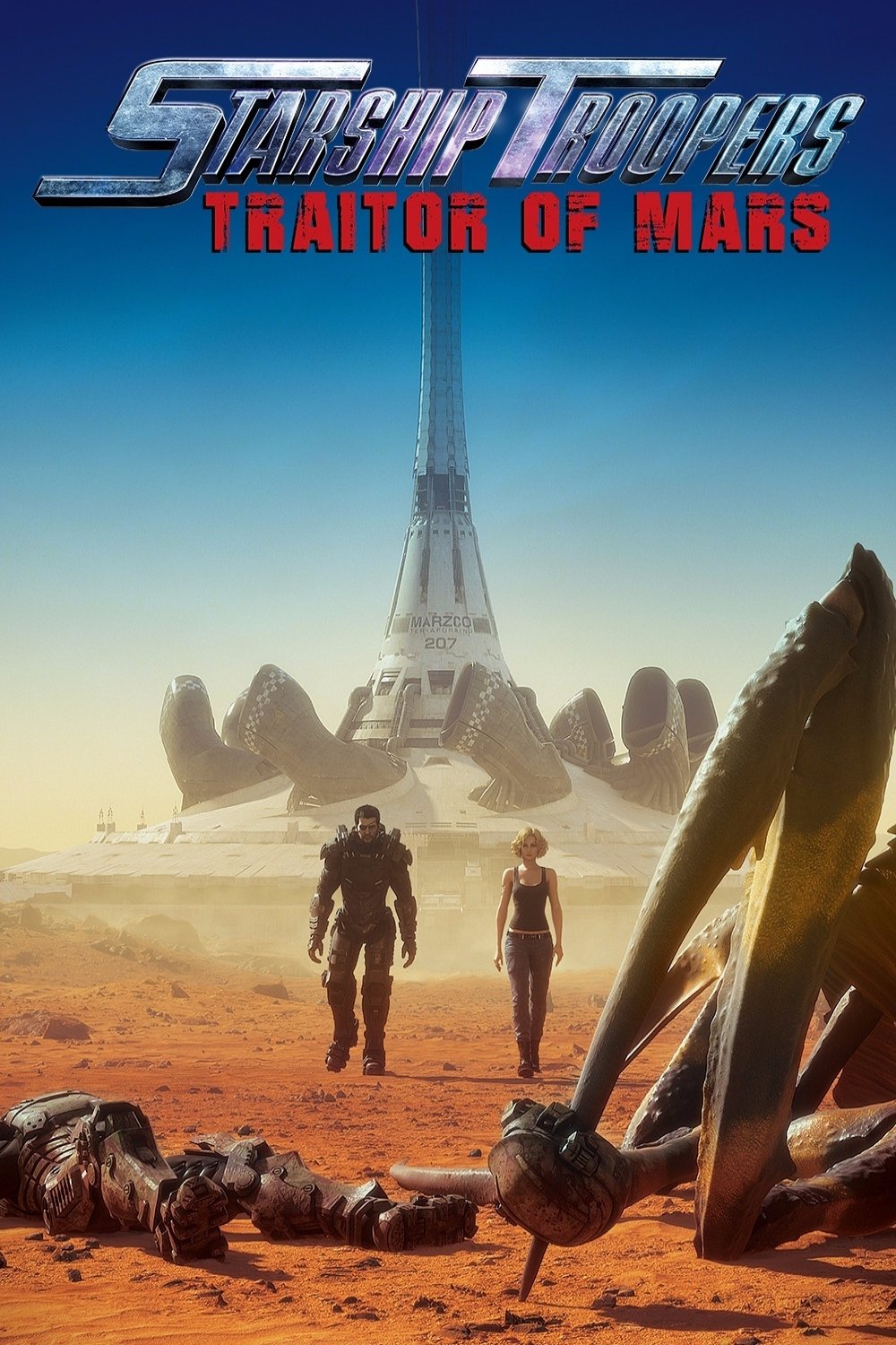 affiche du film Starship Troopers: Traitor of Mars