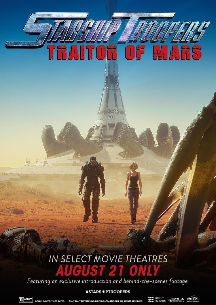 affiche du film Starship Troopers: Traitor of Mars