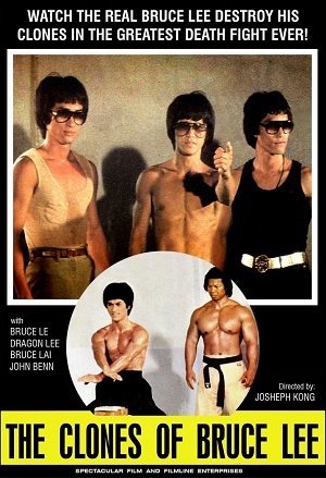 affiche du film The Clones of Bruce Lee