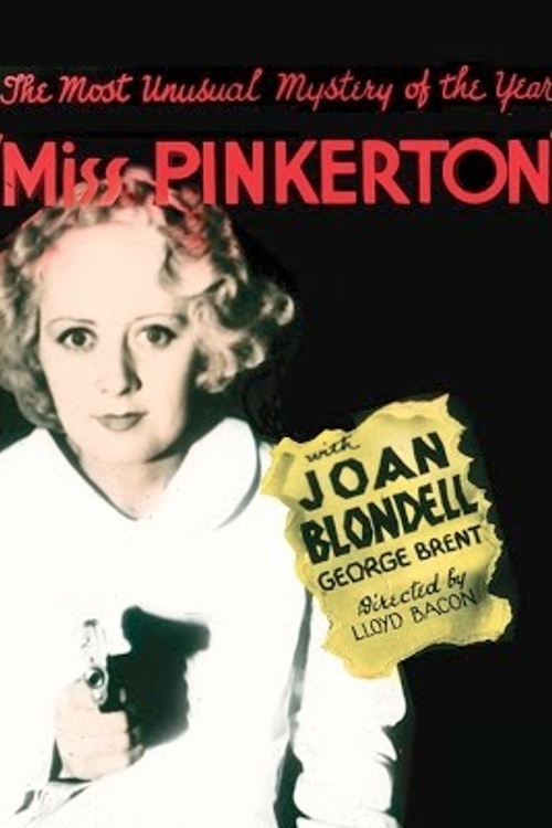 affiche du film Miss Pinkerton
