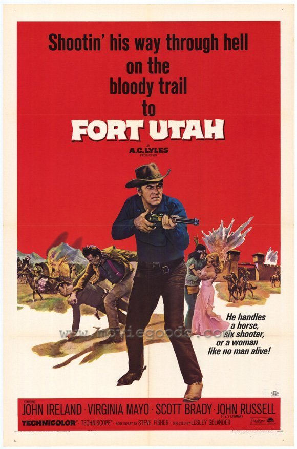 affiche du film Fort Utah
