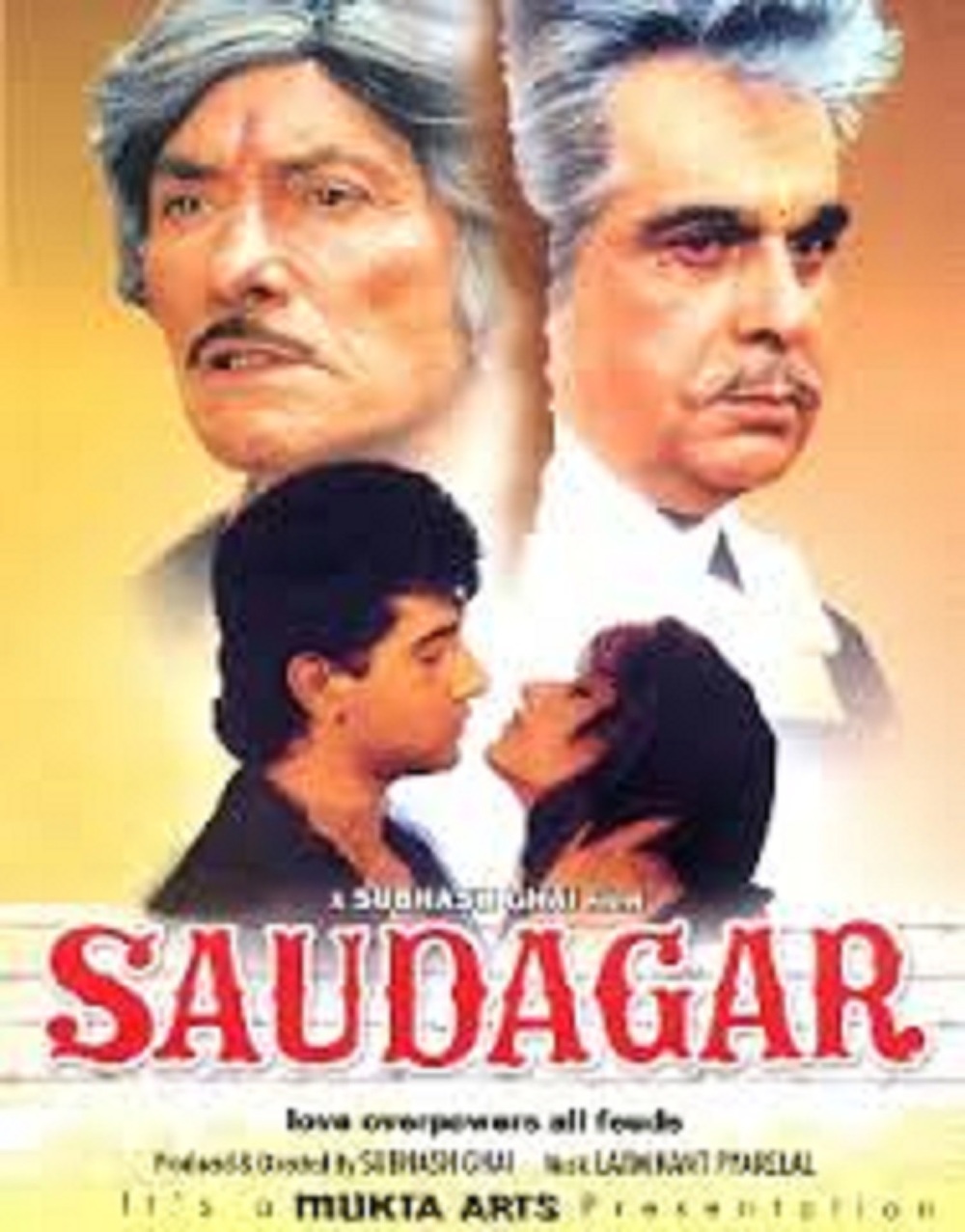 affiche du film Saudagar (1991)