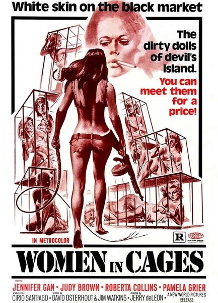 affiche du film Femmes en cage