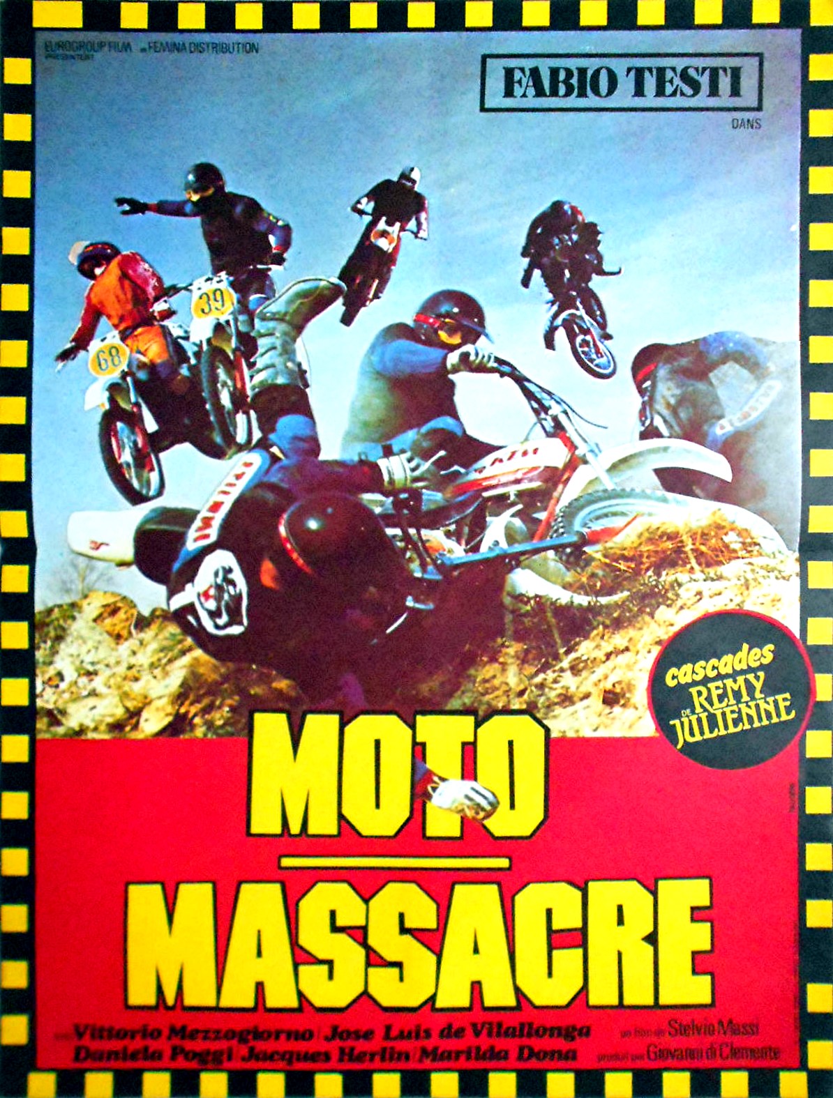 affiche du film Moto massacre
