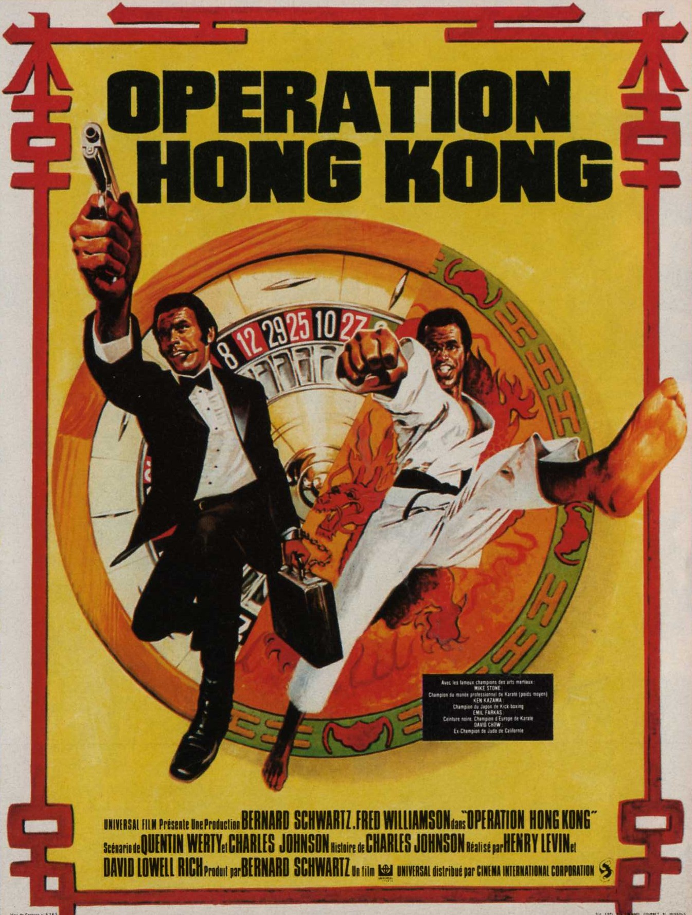 affiche du film Operation Hong Kong 