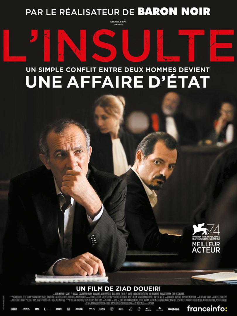 affiche du film L'Insulte