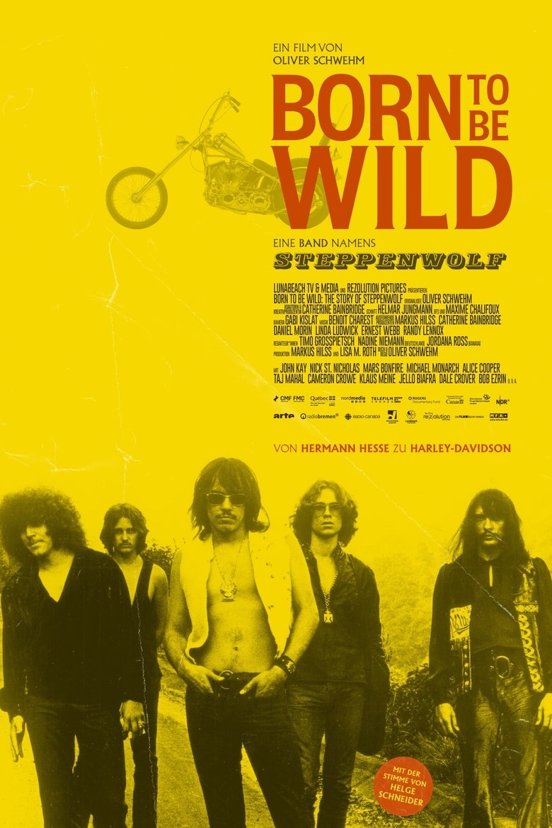 affiche du film La voix de "Born to Be Wild" : John Kay, une icône du rock