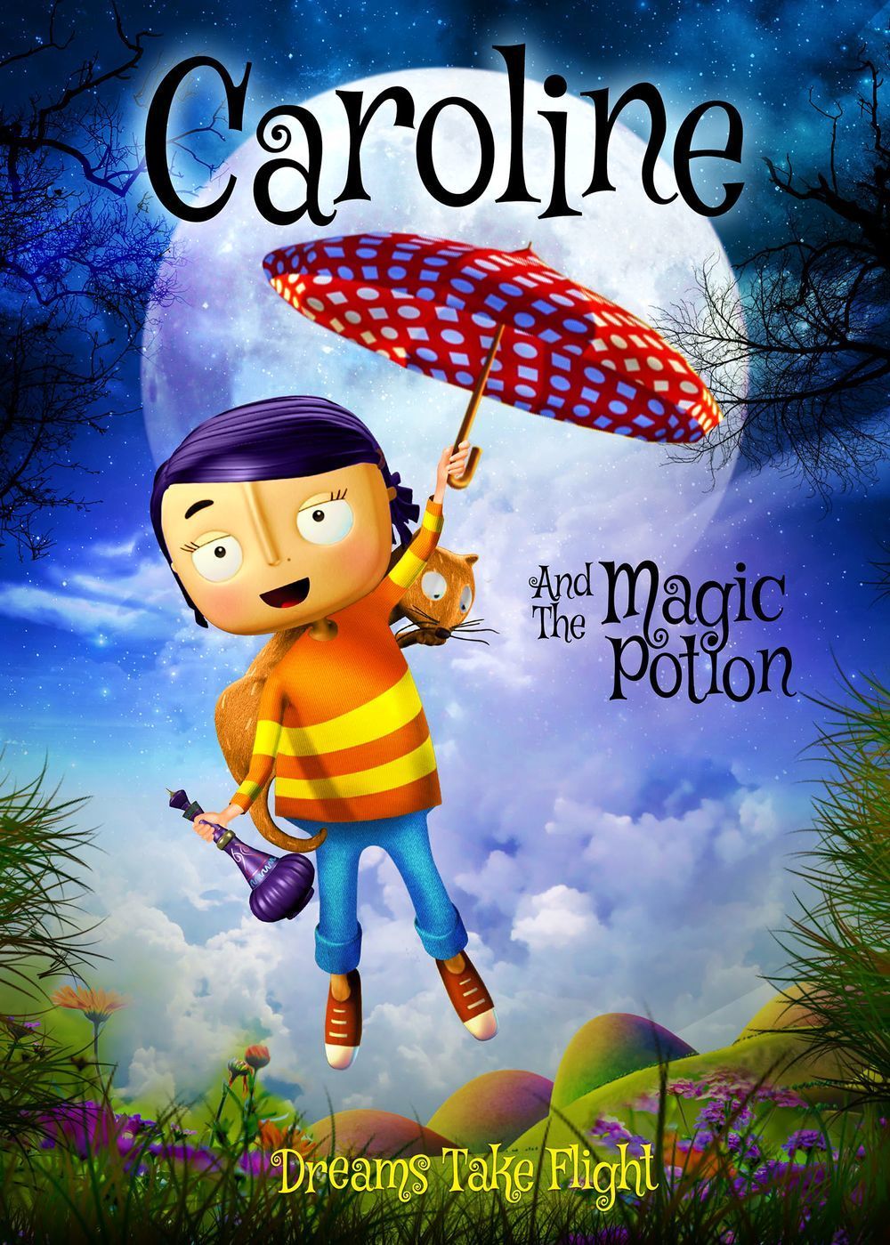 affiche du film Caroline and the magic potion