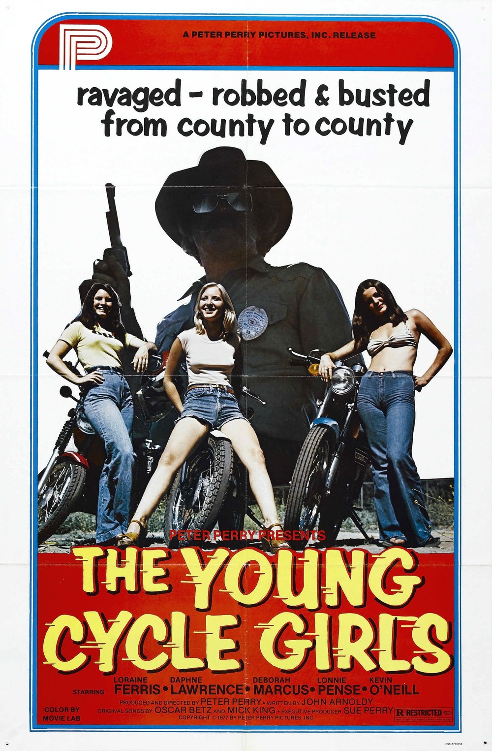 affiche du film The Young Cycle Girls