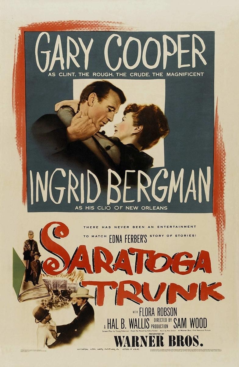 affiche du film L'intrigante de Saratoga