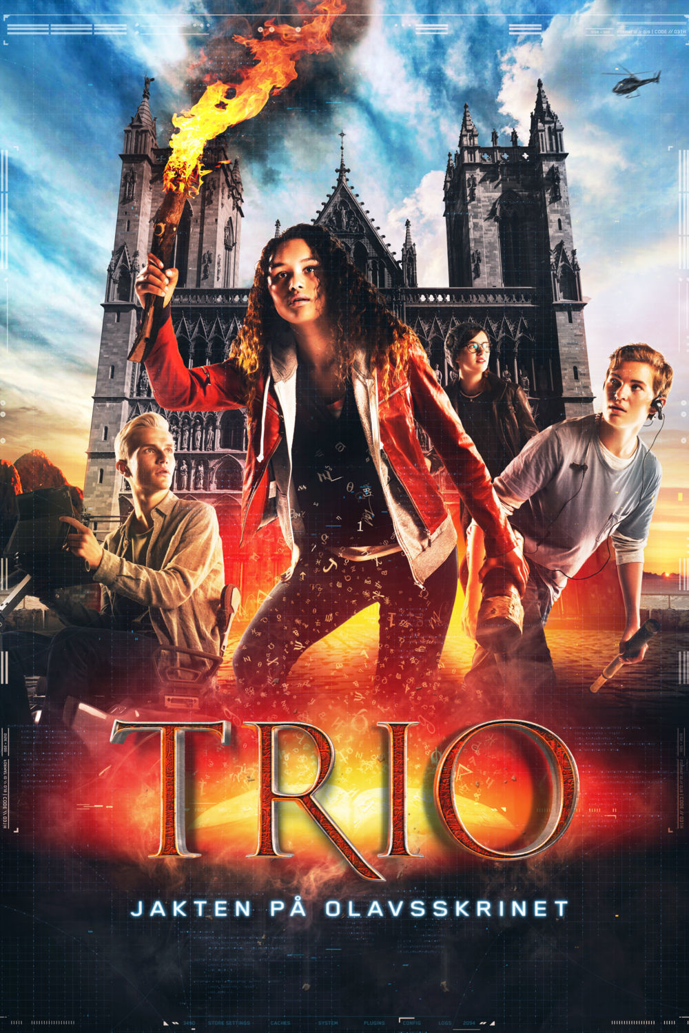 affiche du film Aventuriers En Mission: Trio, Le Film