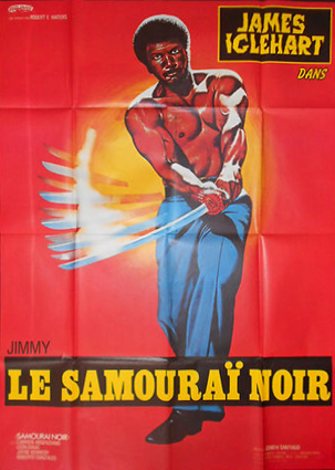 affiche du film Le samouraï noir