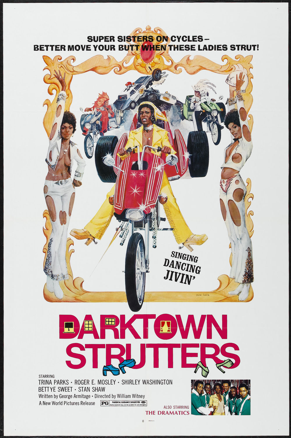 affiche du film Darktown Strutters