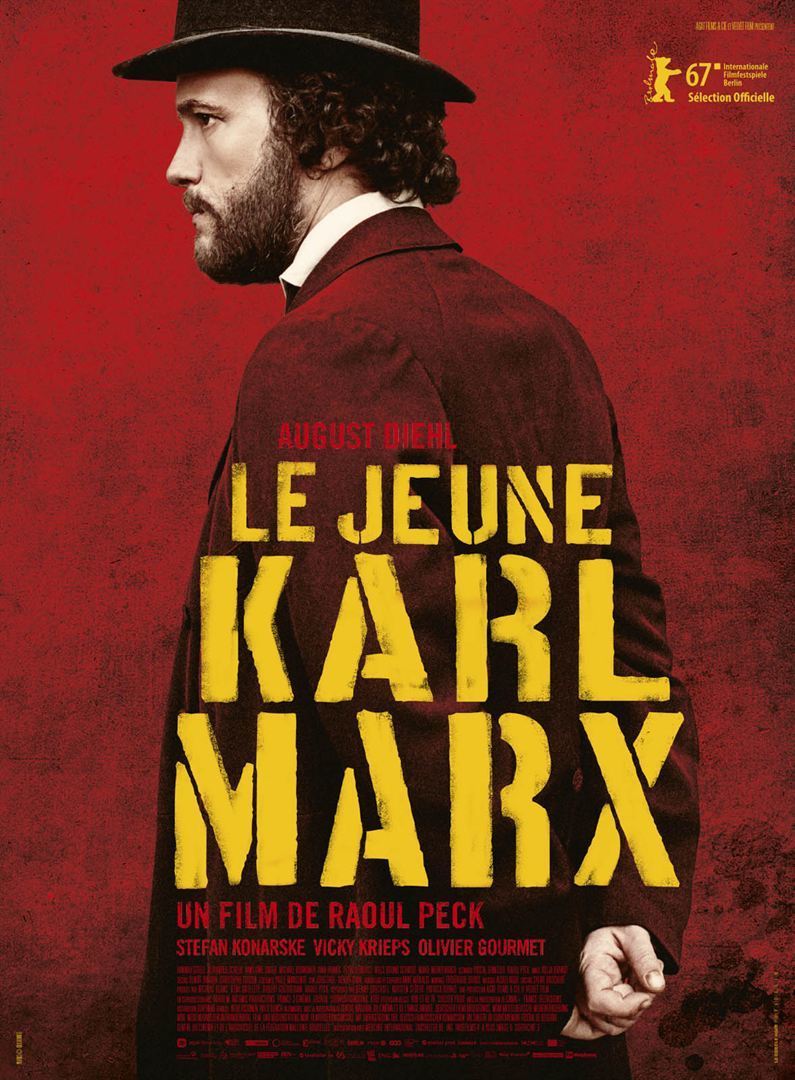 affiche du film Le jeune Karl Marx