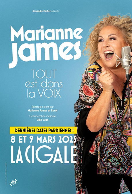 affiche du film Marianne James : tout est dans la voix