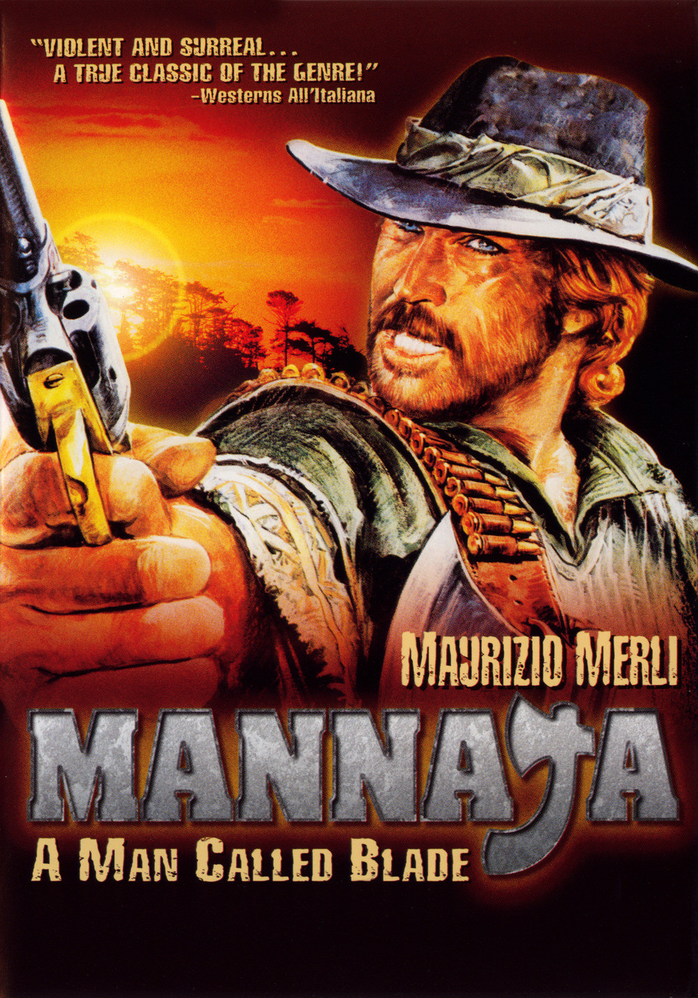 affiche du film Mannaja, l'homme a la hache
