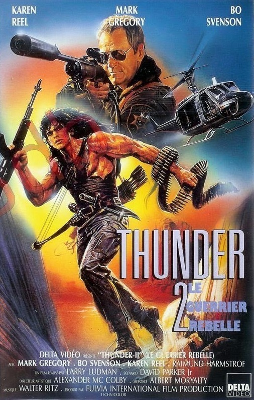 affiche du film Thunder 2: Le guerrier rebelle