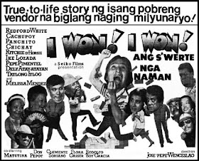 affiche du film I Won, I Won: Ang s'werte nga naman
