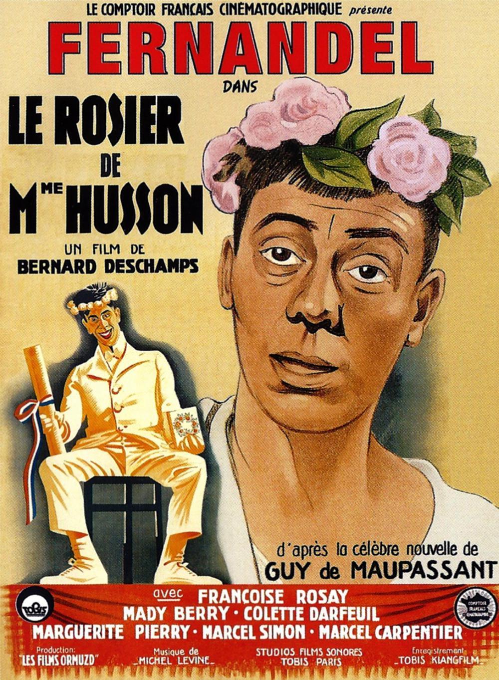 affiche du film Le Rosier de Madame Husson