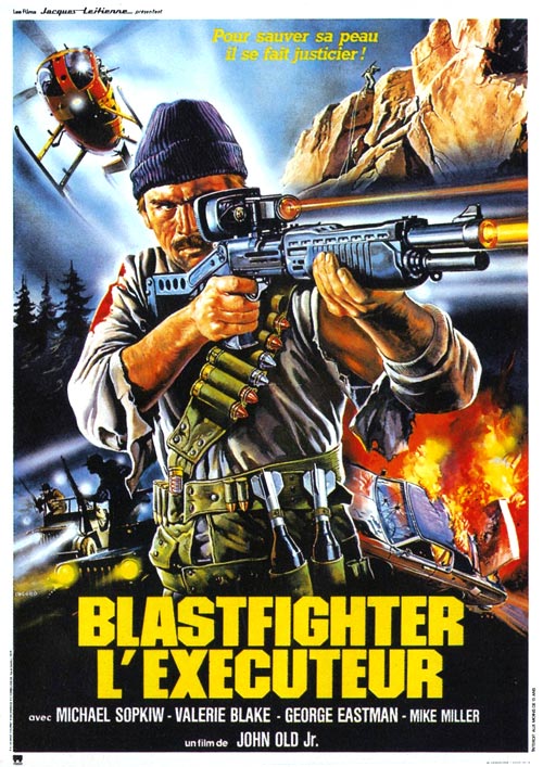 affiche du film Blastfighter, l'exécuteur