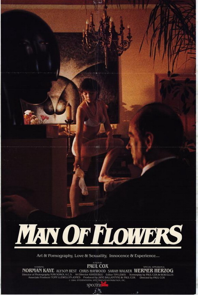 affiche du film L'homme aux fleurs