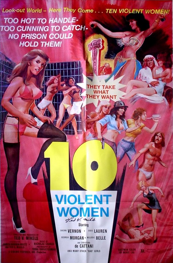 affiche du film Ten Violent Women