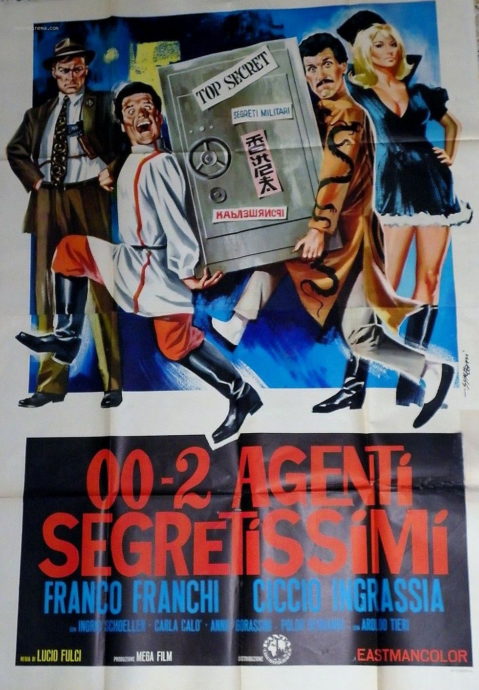 affiche du film 002 Agenti Segretissimi