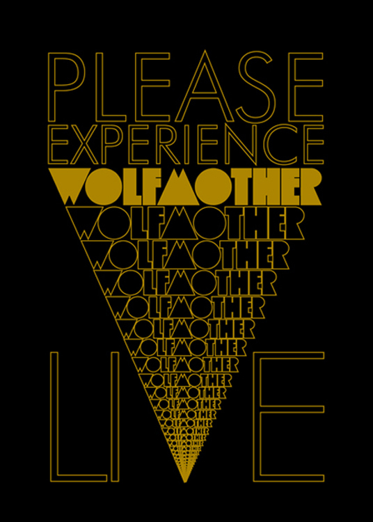 affiche du film Wolfmother: Please Experience Live