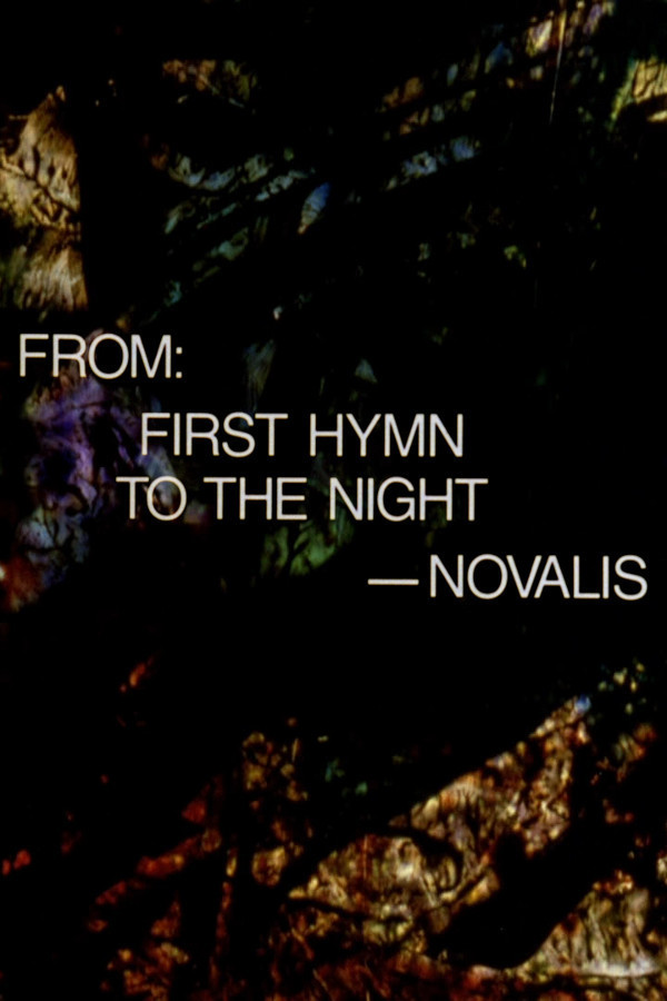 affiche du film From: First Hymn to the Night - Novalis