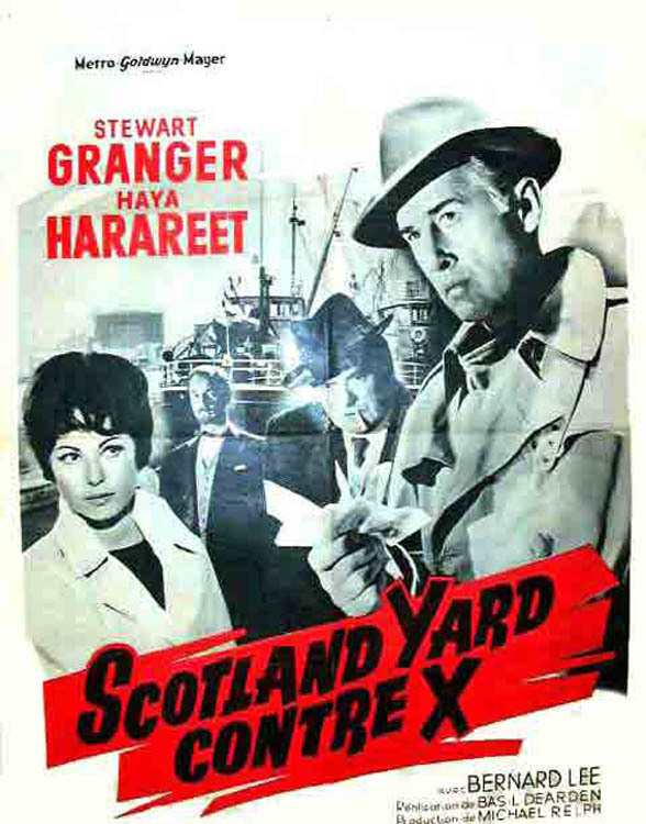 affiche du film Scotland Yard Contre X