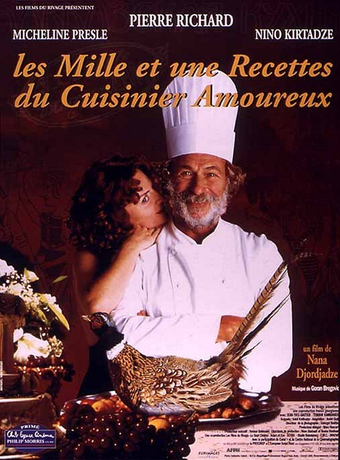affiche du film Les Mille et une Recettes du cuisinier amoureux