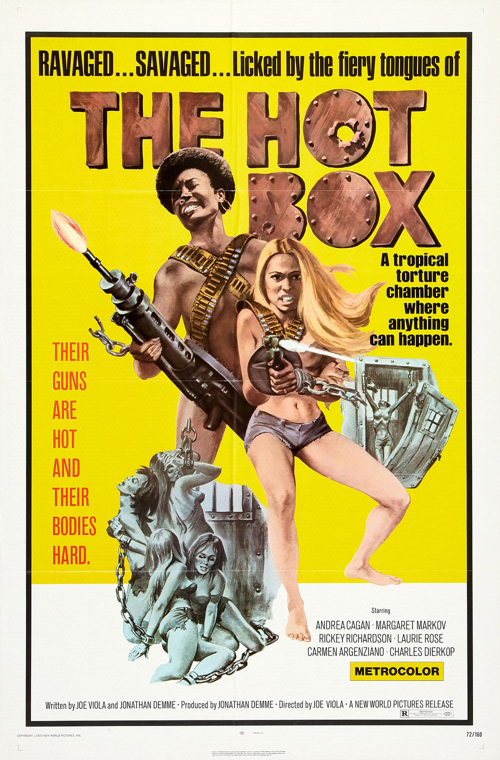 affiche du film The Hot Box