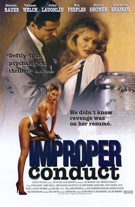 affiche du film Improper Conduct