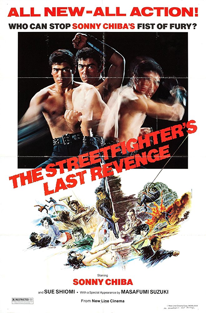 affiche du film The Street Fighter's last Revenge