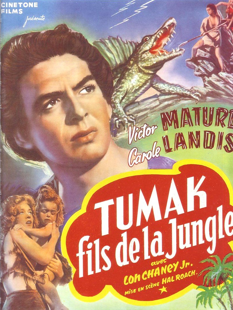 affiche du film Tumak, fils de la jungle