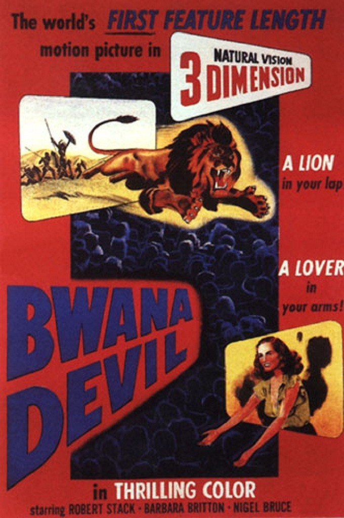 affiche du film Bwana le diable