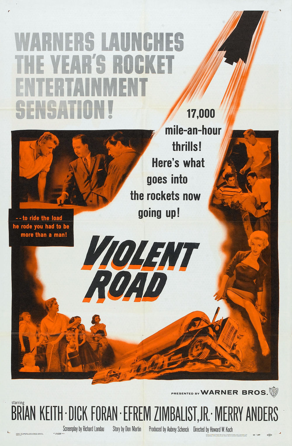 affiche du film Violent Road