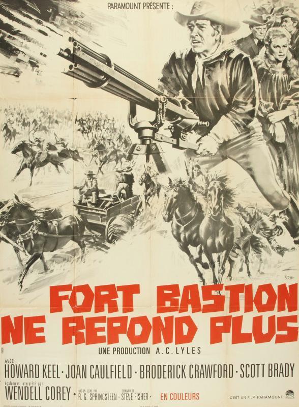 affiche du film Fort Bastion ne répond plus