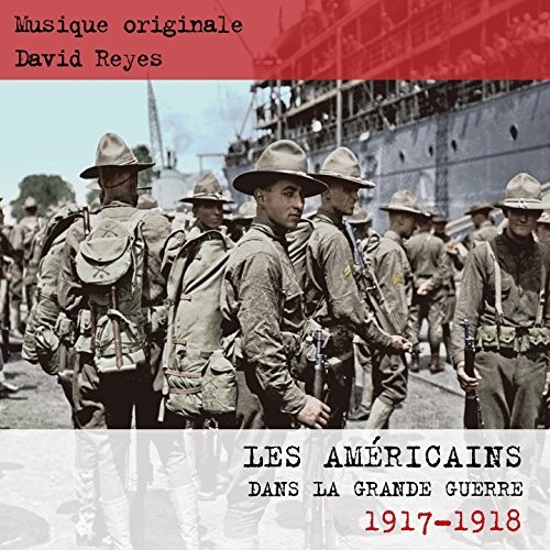 affiche du film Les Américains dans la Grande Guerre 1917-1918