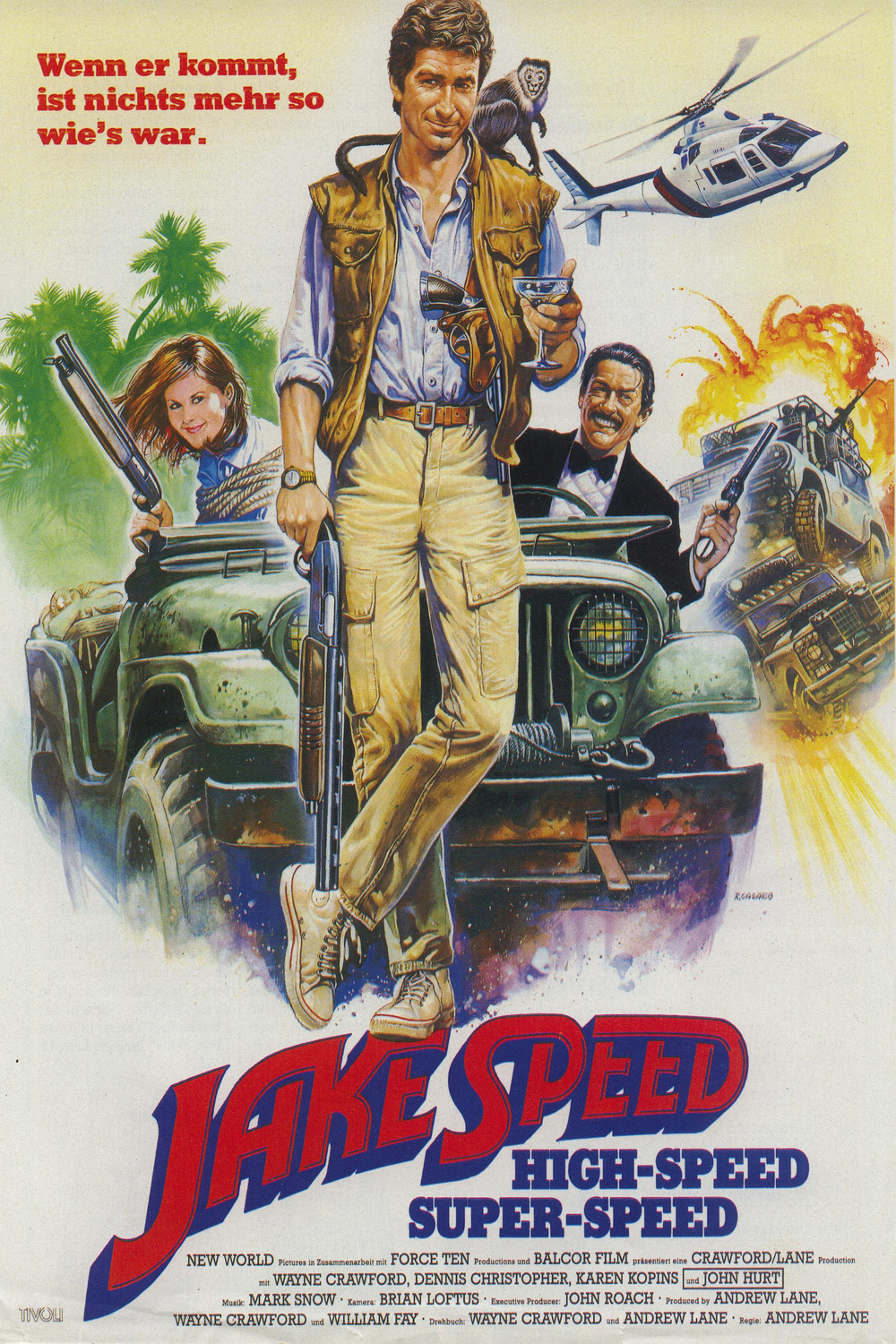 affiche du film Jake Speed