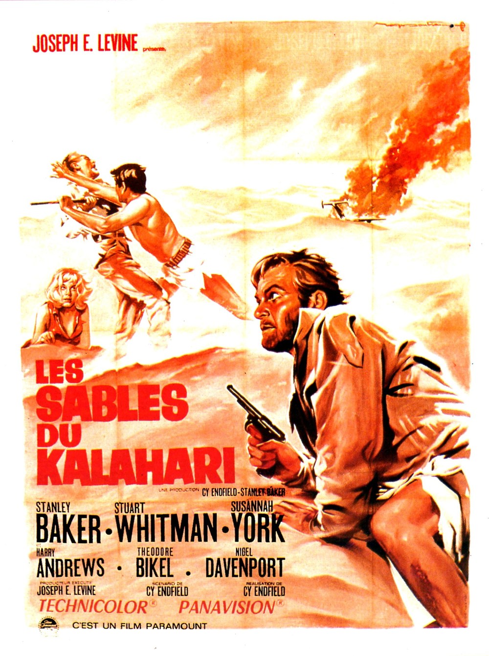 affiche du film Les Sables du Kalahari