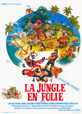 affiche du film La jungle en folie 