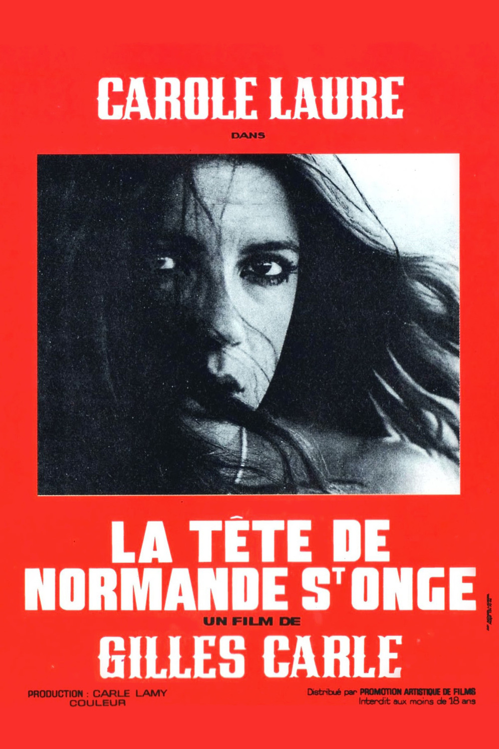 affiche du film La tête de Normande St-Onge
