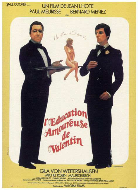affiche du film L'éducation amoureuse de Valentin