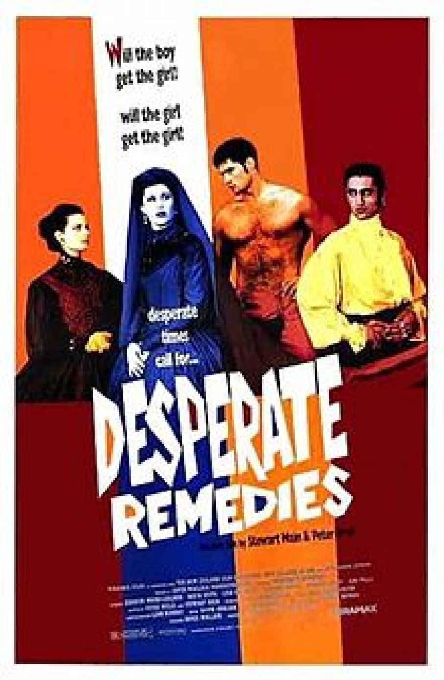 affiche du film Desperate Remedies
