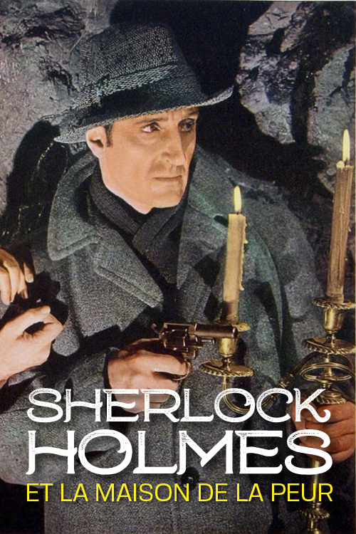 affiche du film Sherlock Holmes et la maison de la peur