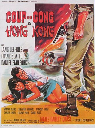 affiche du film Coup de gong à Hong-Kong