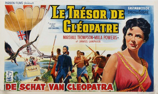 affiche du film Le Trésor de Cléopâtre