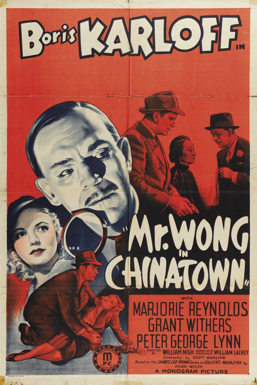 affiche du film Mr. Wong in Chinatown