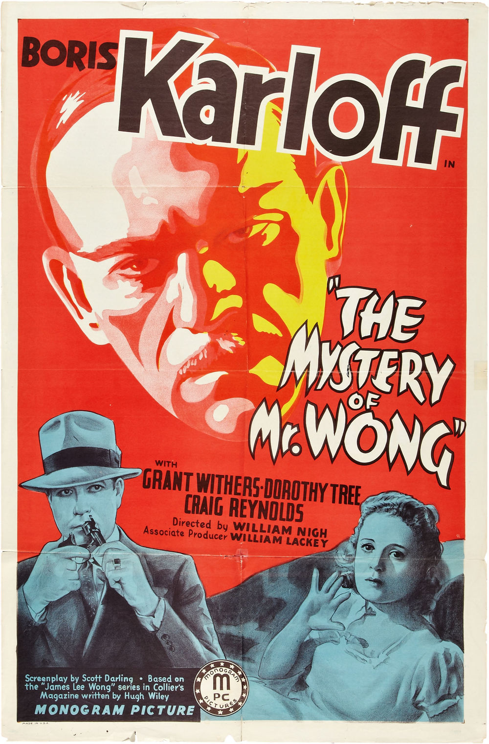 affiche du film Le Mystère de Mr Wong